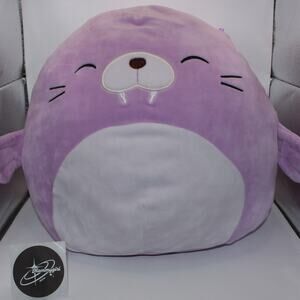 Squishmallow - Winnie - Purple Walrus Plush - 12"